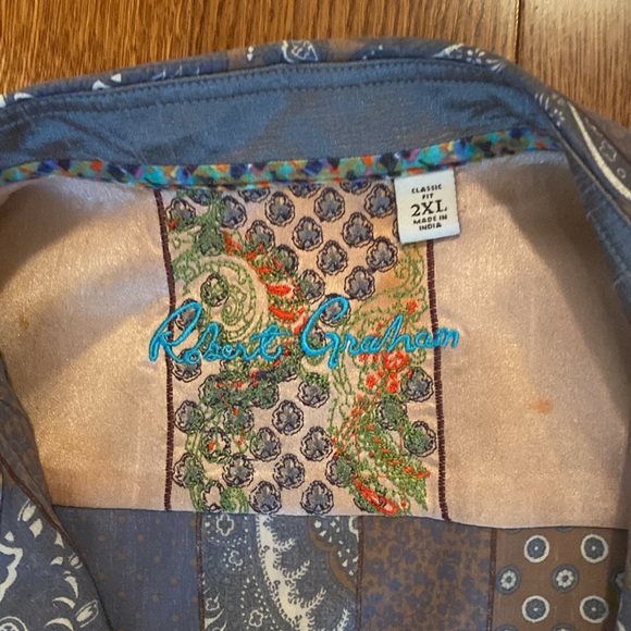 NWOT Robert Graham 2XL Shirt - Picture 2 of 6